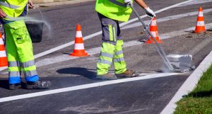 parking lot line painting