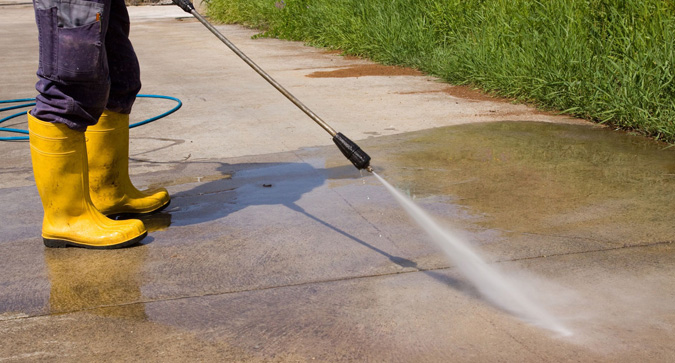power washing